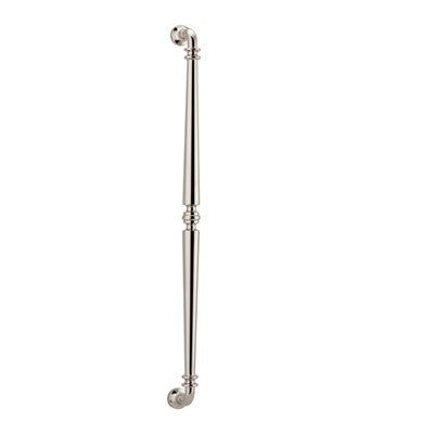 Iver Pull Handle Sarlat Polished Nickel L635xW32xP72mm BPD35mm CTC600mm