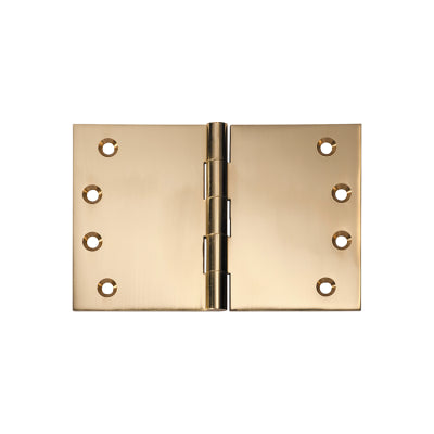 Southern Design Group Broad Butt Hinge - H100xW150mm - Polished Brass Finish