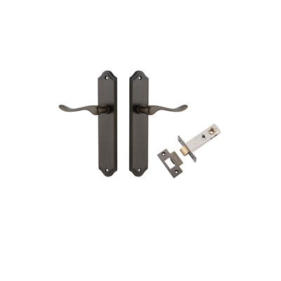 Iver Door Lever Stirling Shouldered Signature Brass Passage Kit