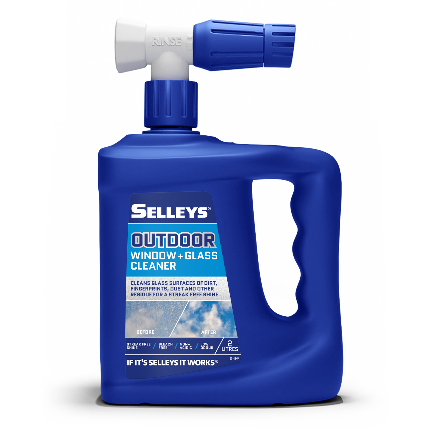 Selleys Outdoor Window + Glass Cleaner Hose On 2l