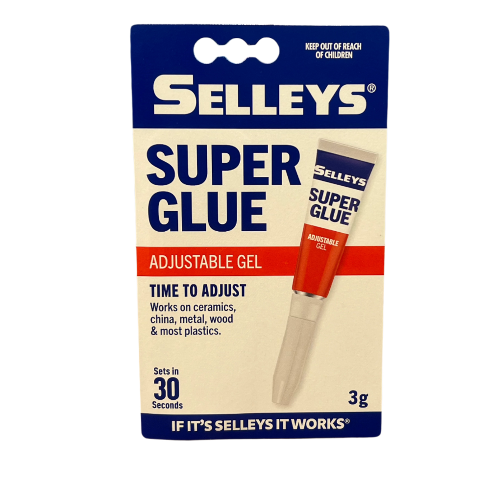 Selleys Super Glue Adjustable Gel 3g