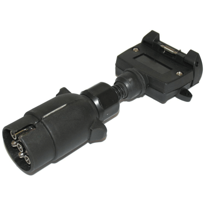 AutoKing Trailer Adaptor Round Plug & FI Socket
