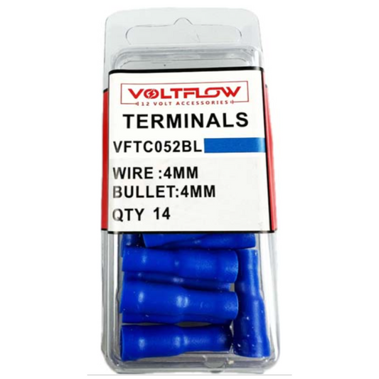 Voltflow Female Bullet Terminal Blue