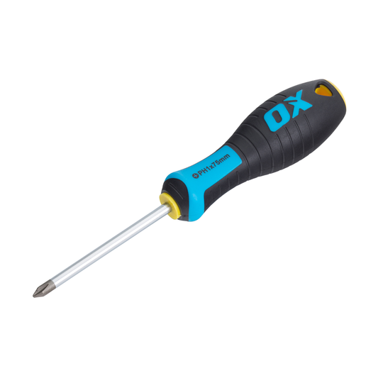 OX Pro Phillips Screwdriver PH1 x 75mm