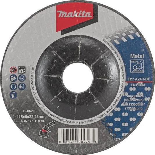 Makita Grinding DIsc 115x6x22.23mm