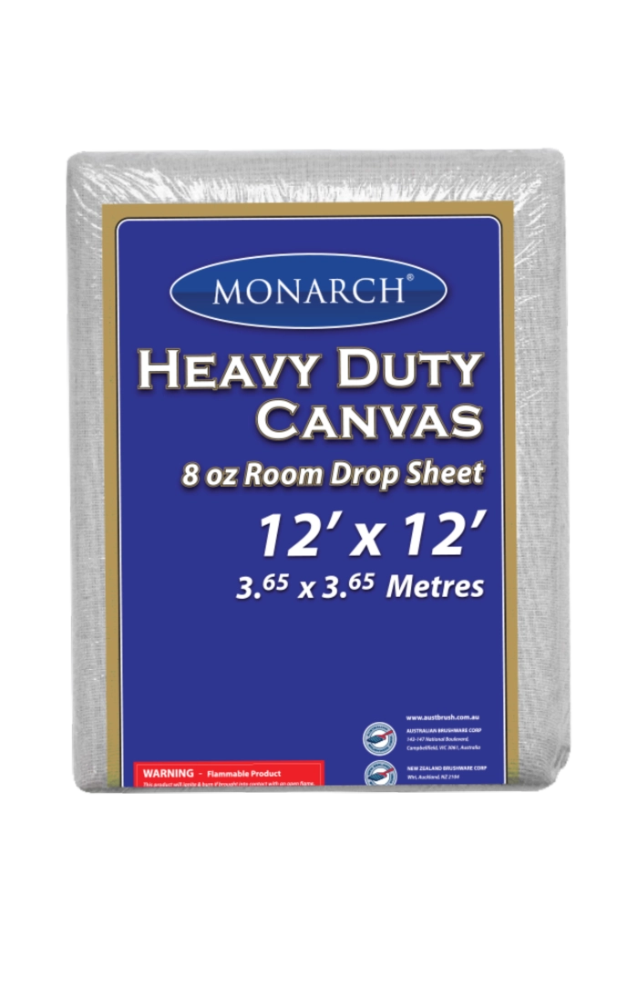 Monarch Heavy Duty Canvas Drop Sheet 12x12