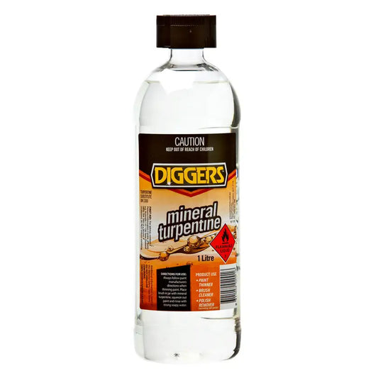 Diggers Mineral Turps 1L