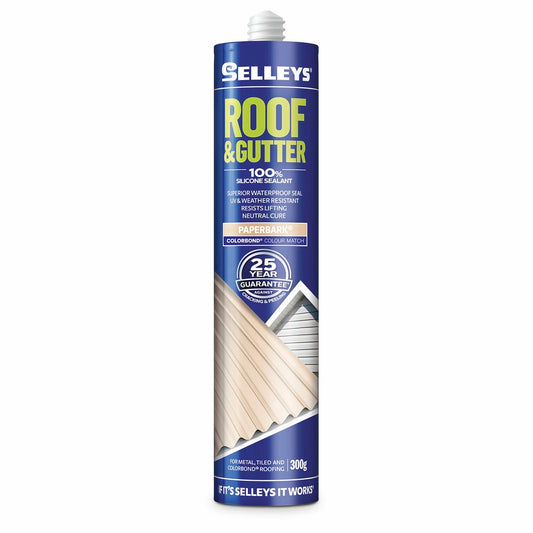 Selleys Roof & Gutter 300g- Paperbark