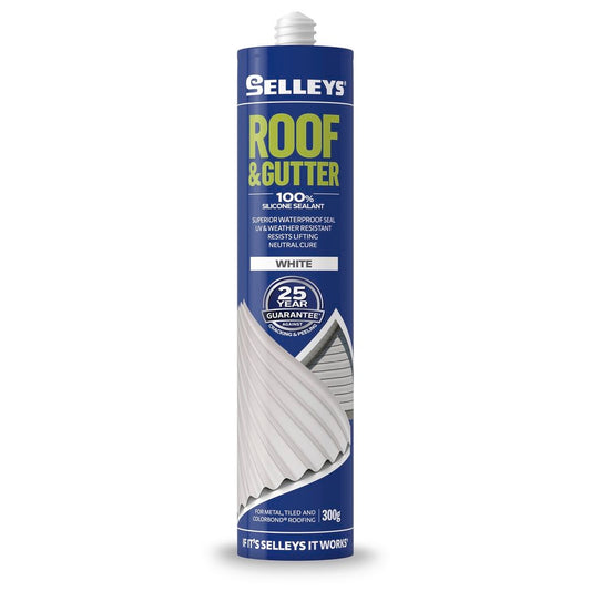 Selleys Roof & Gutter 300g- White