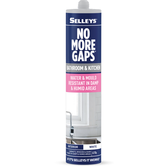 Selleys No More Gaps Bathroom & Kitchen 410g- White