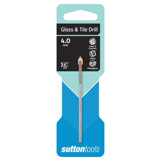 Sutton Glass & Tile Drill Bit 4mm