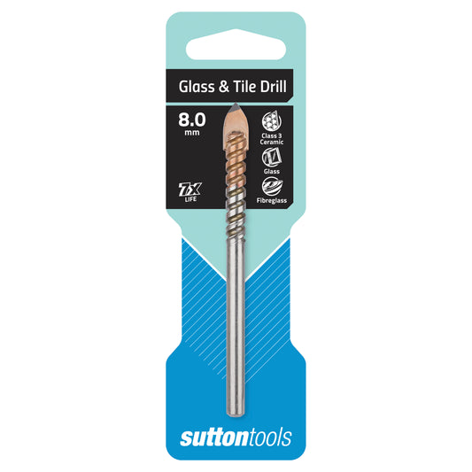 Sutton Glass & Tile Drill Bit 8mm
