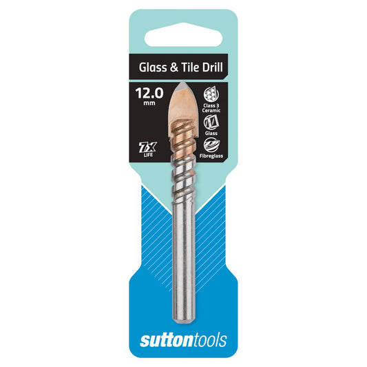 Sutton Glass & Tile Drill Bit 12mm