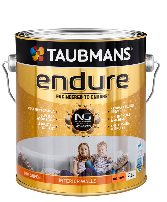 Taubmans Endure Interior Paint 2L- Neutral Low Sheen