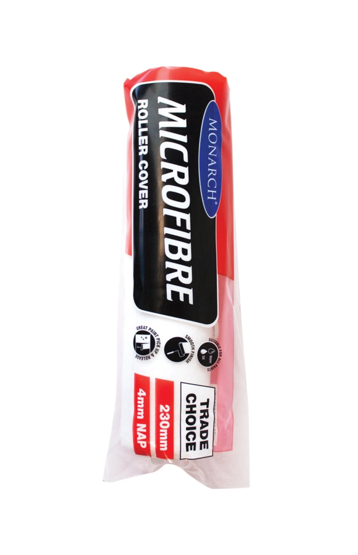Monarch Microfibre Roller Cover 4mm Nap 230mm