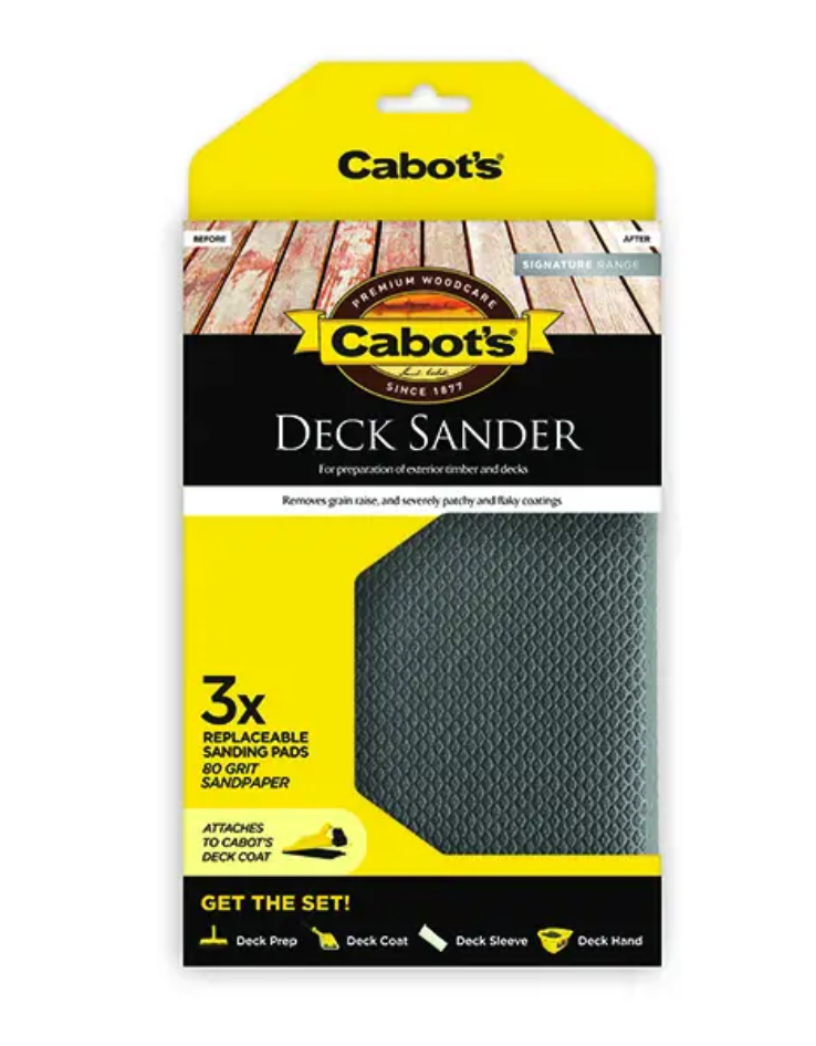 Cabot's Deck Sander