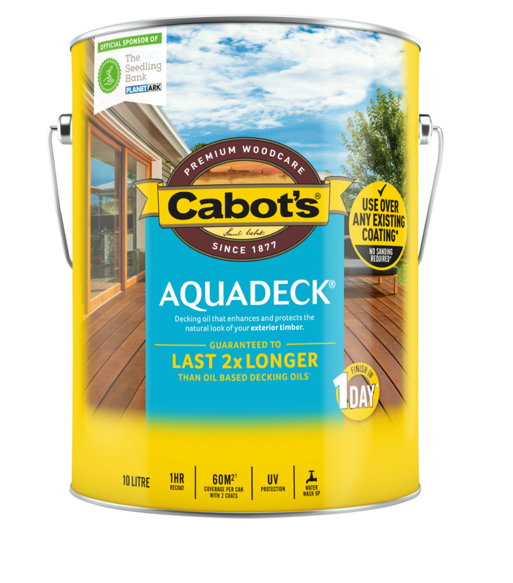 Cabot's AquaDeck- Merbau 10L