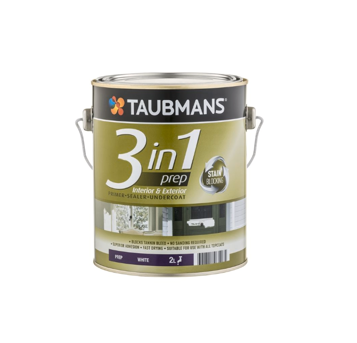Taubmans 3in1 Primer/Sealer/Undercoat 2L- White