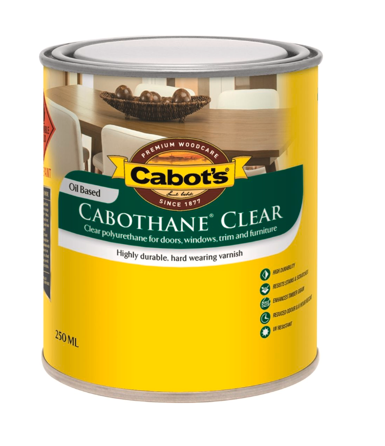 Cabot's Cabothane Clear Oil Based- Satin 250ml
