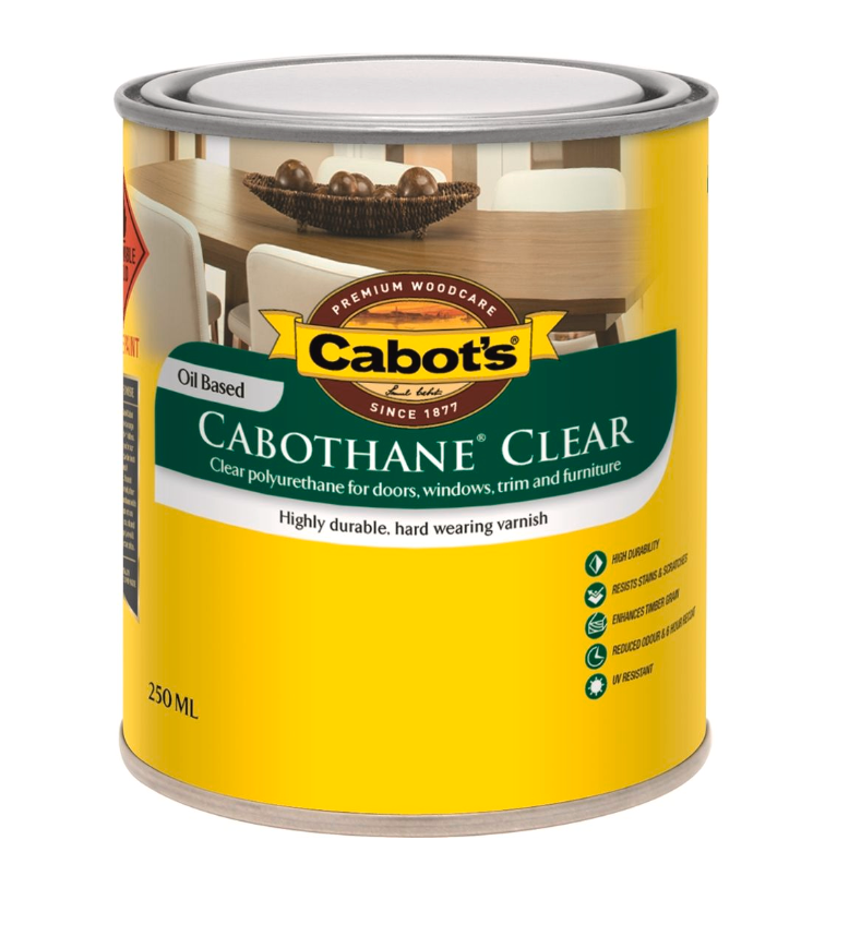 Cabot's Cabothane Clear Oil Based- Matt 250ml – Village Hardware