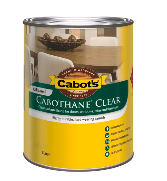 Cabot's Cabothane Clear Oil Based- Matt 1L