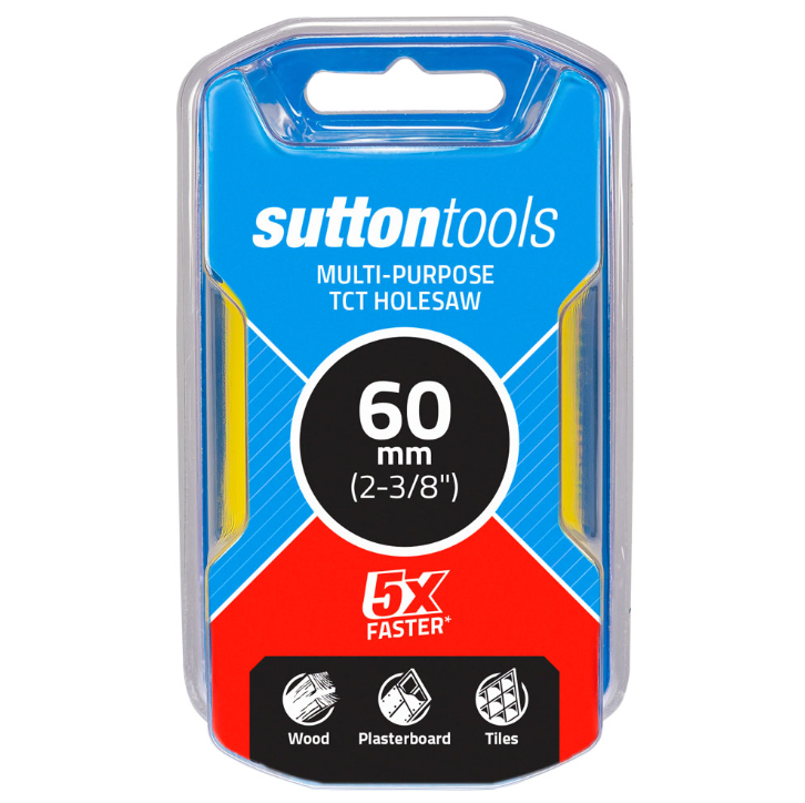 Sutton TCT Multi-Purpose Holesaw 60mm