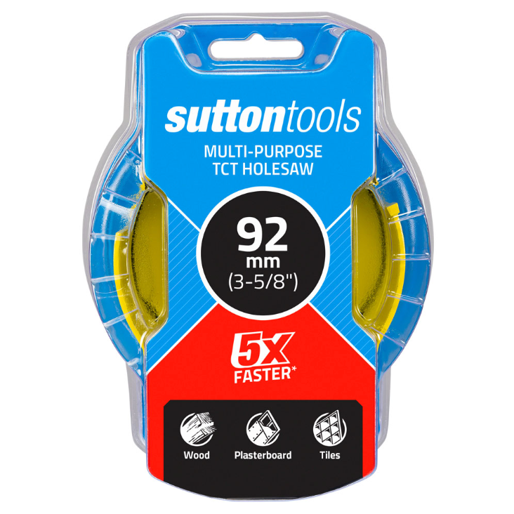 Sutton TCT Multi-Purpose Holesaw 92mm