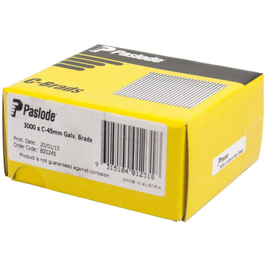 Paslode Brads C50 3000PK