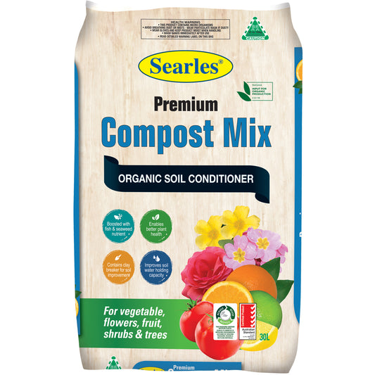 Searles Premium Organic Compost 30L