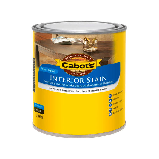 Cabot's Interior Stain Water Based- Jarrah 1L