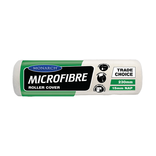 Monarch Micreofibre Roller Cover 15mm Nap 230mm
